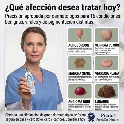 𝐏𝐢𝐜𝐝𝐨® 🍇🍇 Borrador de Verrugas y Manchas en 7 Días (𝐀𝐩𝐥𝐢𝐜𝐚𝐝𝐨𝐫 𝐫𝐨𝐥𝐥-𝐨𝐧: 𝐬𝐢𝐧 𝐝𝐨𝐥𝐨𝐫 𝐧𝐢 𝐜𝐢𝐜𝐚𝐭𝐫𝐢𝐜𝐞𝐬)✨