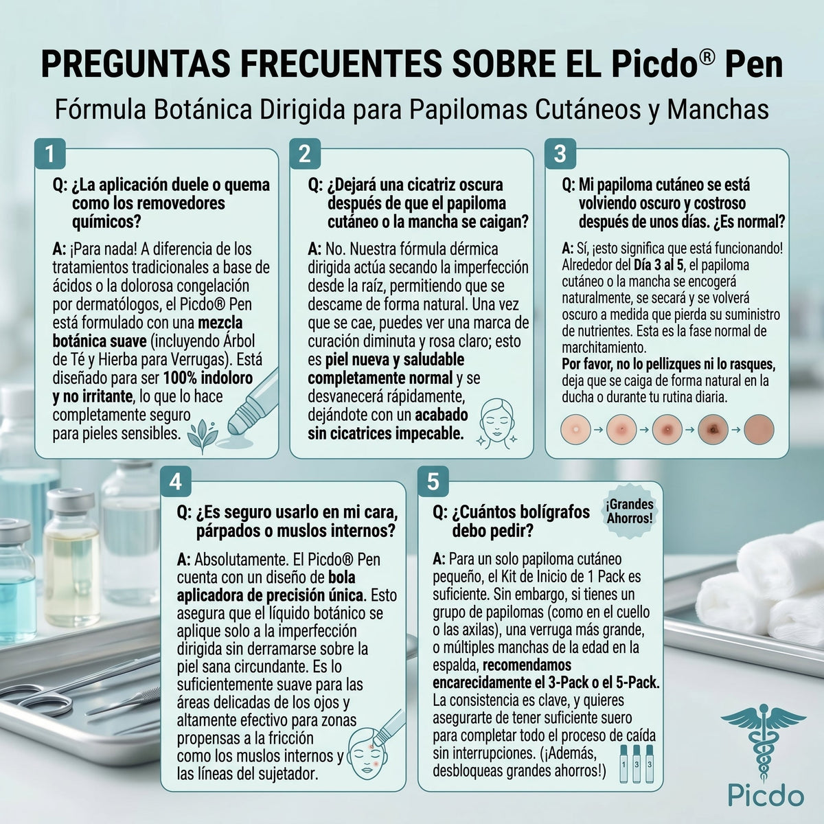 𝐏𝐢𝐜𝐝𝐨® 🍇🍇 Borrador de Verrugas y Manchas en 7 Días (𝐀𝐩𝐥𝐢𝐜𝐚𝐝𝐨𝐫 𝐫𝐨𝐥𝐥-𝐨𝐧: 𝐬𝐢𝐧 𝐝𝐨𝐥𝐨𝐫 𝐧𝐢 𝐜𝐢𝐜𝐚𝐭𝐫𝐢𝐜𝐞𝐬)✨