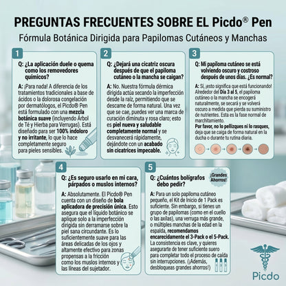 𝐏𝐢𝐜𝐝𝐨® 🍇🍇 Borrador de Verrugas y Manchas en 7 Días (𝐀𝐩𝐥𝐢𝐜𝐚𝐝𝐨𝐫 𝐫𝐨𝐥𝐥-𝐨𝐧: 𝐬𝐢𝐧 𝐝𝐨𝐥𝐨𝐫 𝐧𝐢 𝐜𝐢𝐜𝐚𝐭𝐫𝐢𝐜𝐞𝐬)✨
