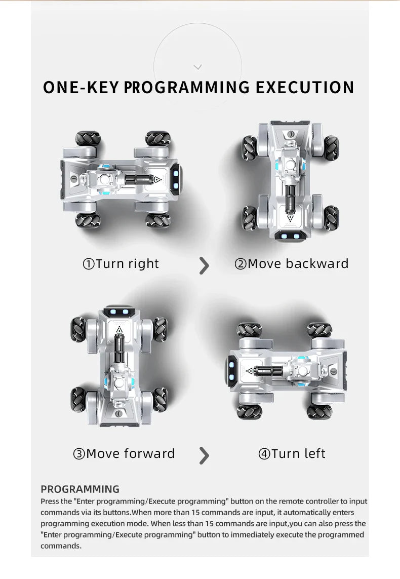 2025 New Intelligent Mechanical Dog With Gesture Induction Can Walk And Sing Dog Spray Control Electric Pet Dog Toys Kids Gifts